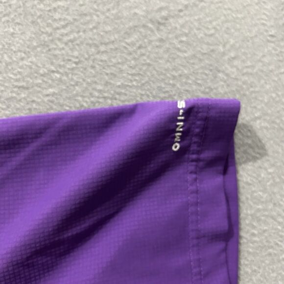 Columbia PFG LSU Tigers Shirt Mens Medium Purple Fishing College Vented Preppy - Picture 7 of 11